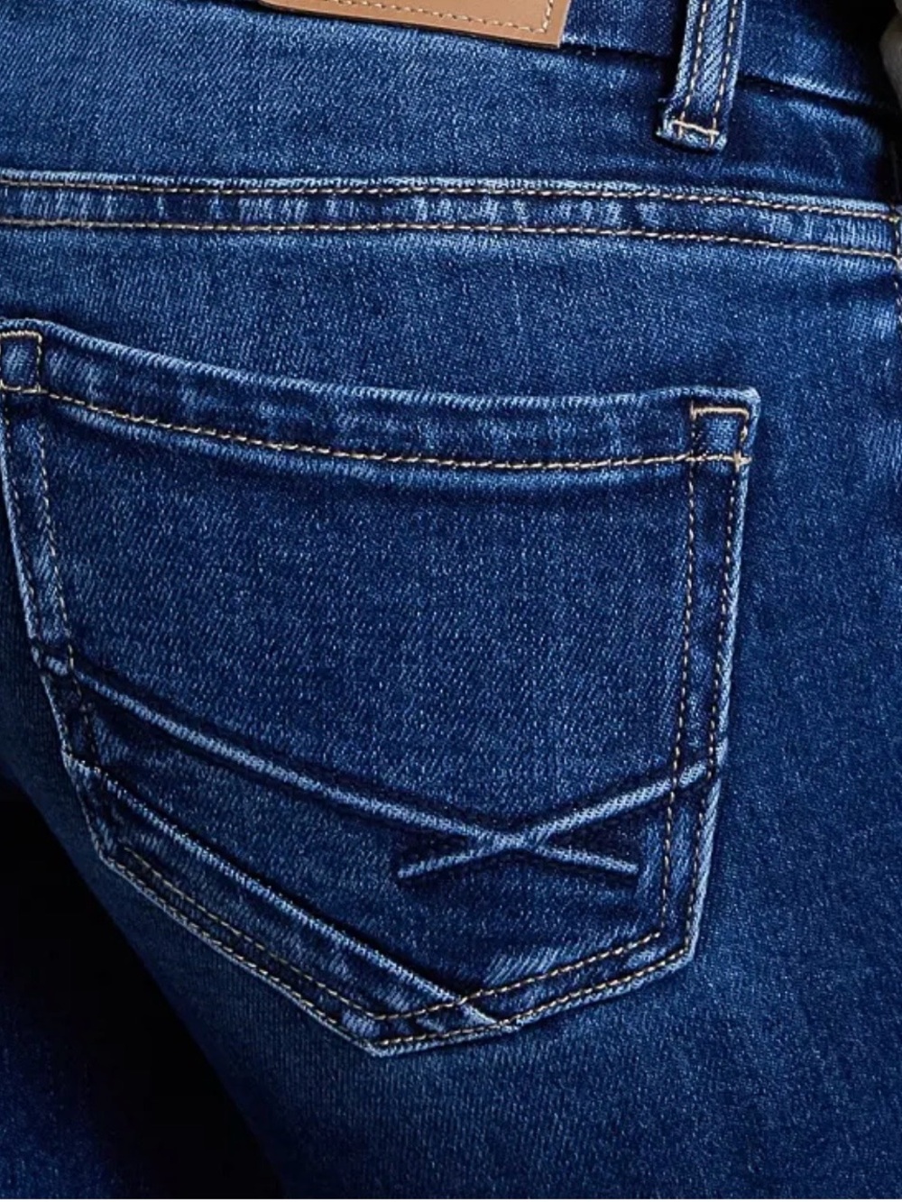 Buckle BKE Festival Stella Stretch Dark Wash Denim Straight Leg Rodeo Cowgirl 31 - Picture 9 of 16